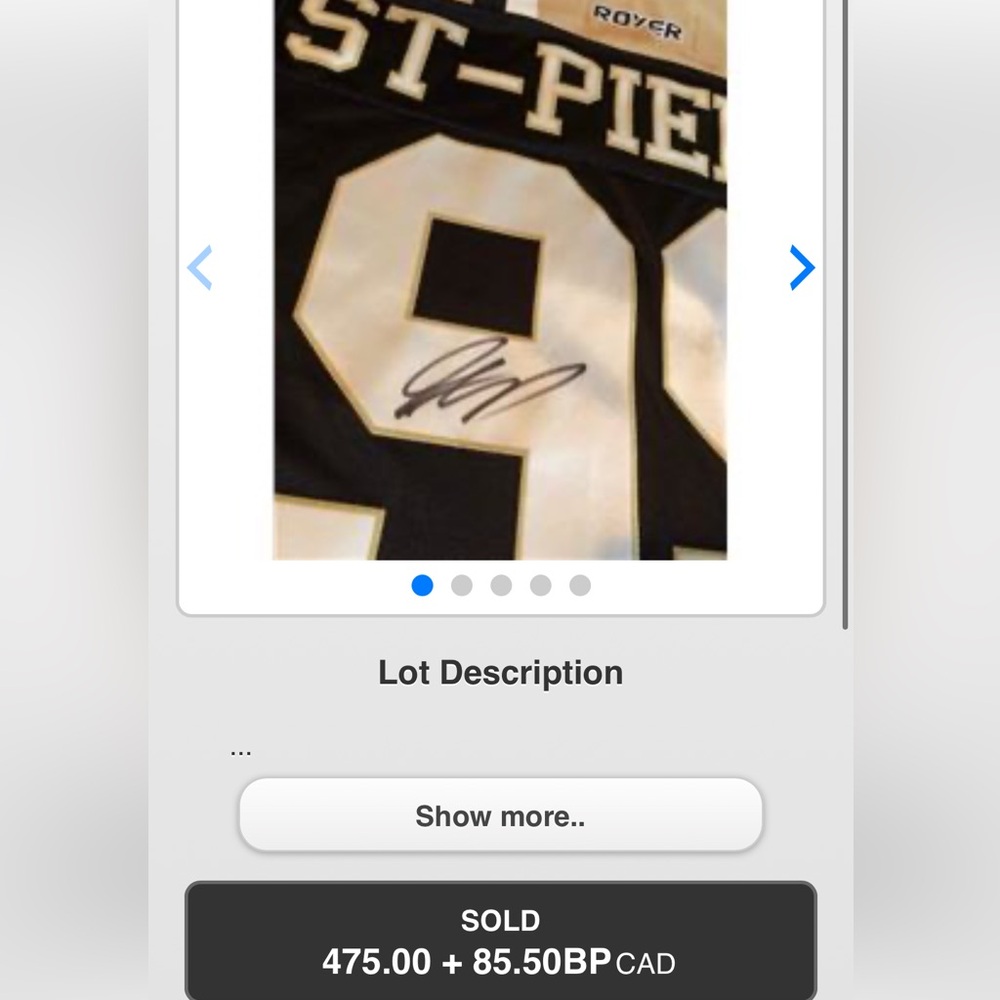 ROYER Georges St-Pierre UFC MMA Signed Jersey UFC Hall of Famer | RARE, Limited - Picture 11 of 15